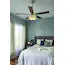 Kichler Bands 52" Ceiling Fan with LED Light (Brushed Nickel) - Reversable Blades